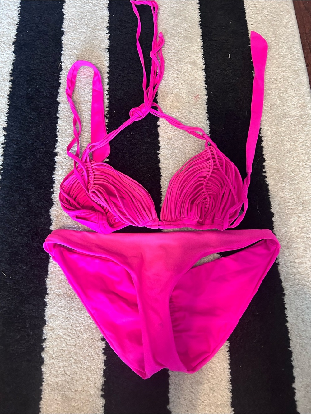 PQ Swim Hot Pink Set